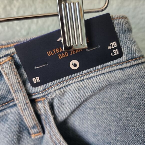 Hollister ultra high rise Dad Jeans vintage stretch - Picture 9 of 12